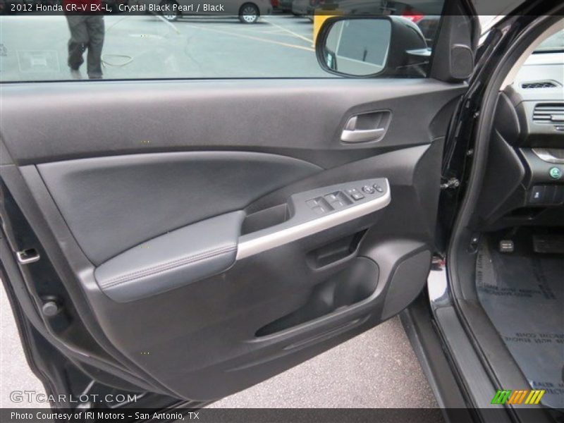 Crystal Black Pearl / Black 2012 Honda CR-V EX-L