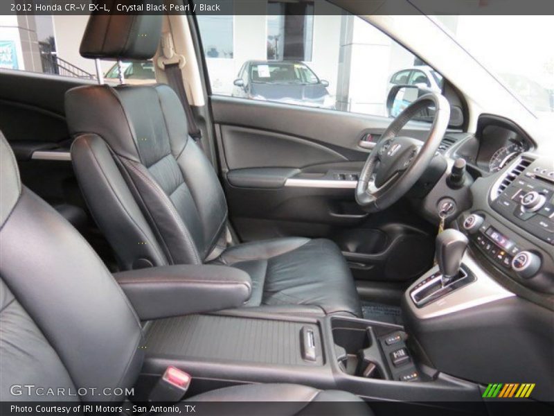 Crystal Black Pearl / Black 2012 Honda CR-V EX-L