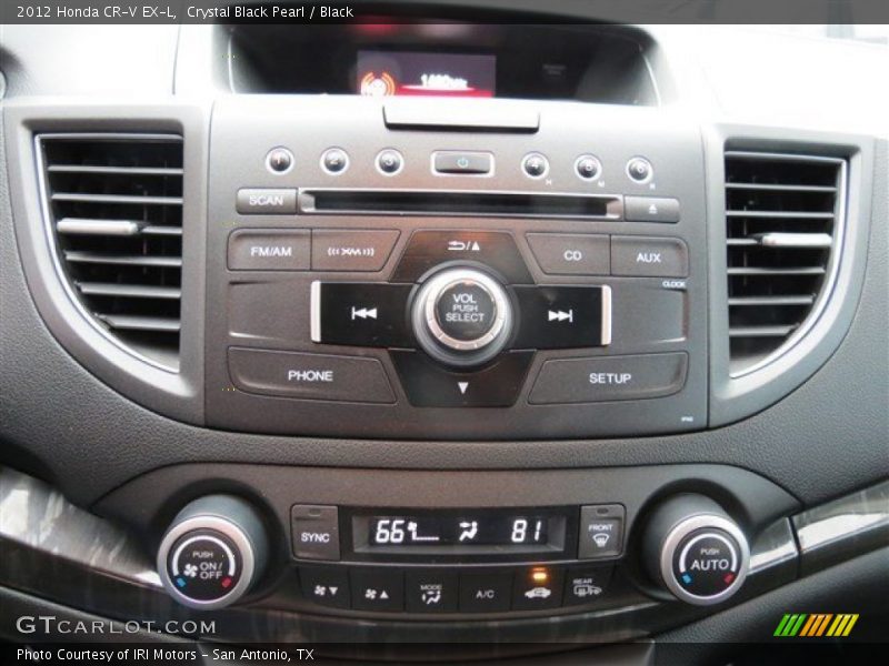 Crystal Black Pearl / Black 2012 Honda CR-V EX-L
