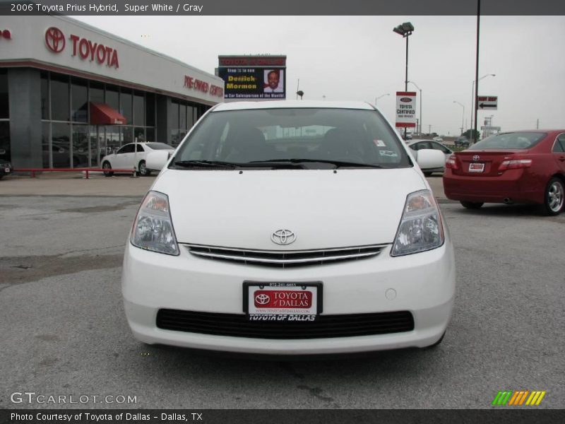 Super White / Gray 2006 Toyota Prius Hybrid