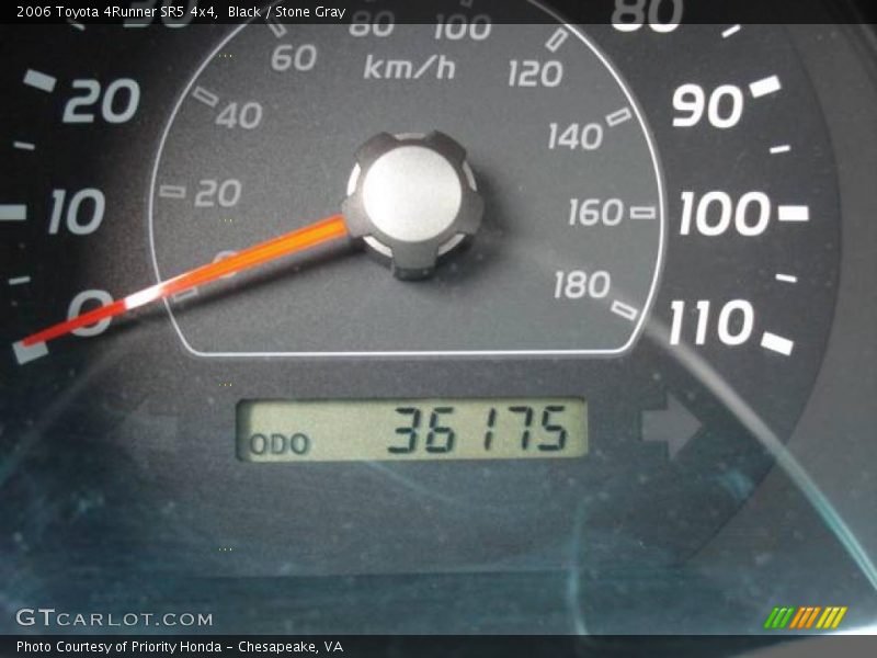 Black / Stone Gray 2006 Toyota 4Runner SR5 4x4