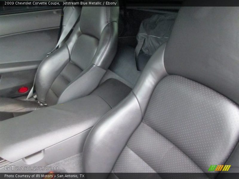 Jetstream Blue Metallic / Ebony 2009 Chevrolet Corvette Coupe