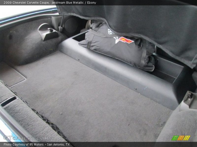 Jetstream Blue Metallic / Ebony 2009 Chevrolet Corvette Coupe