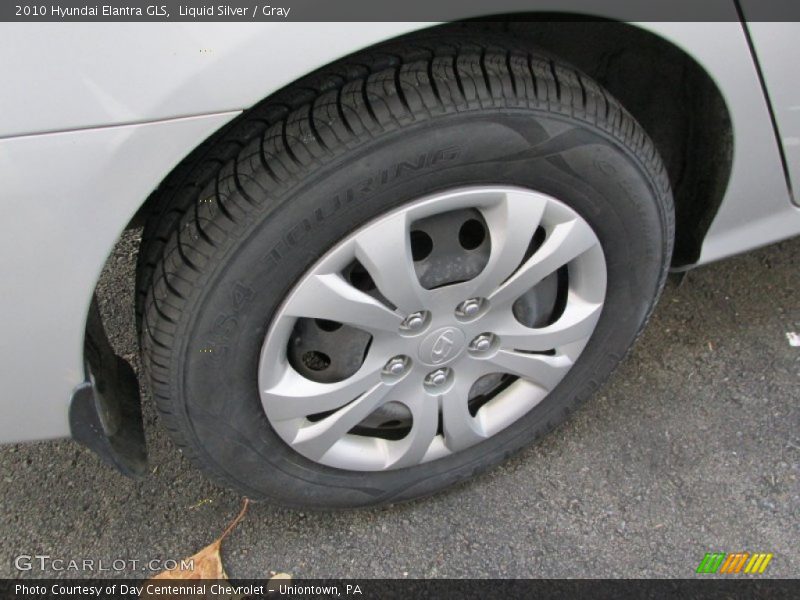Liquid Silver / Gray 2010 Hyundai Elantra GLS