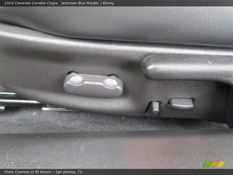 Jetstream Blue Metallic / Ebony 2009 Chevrolet Corvette Coupe