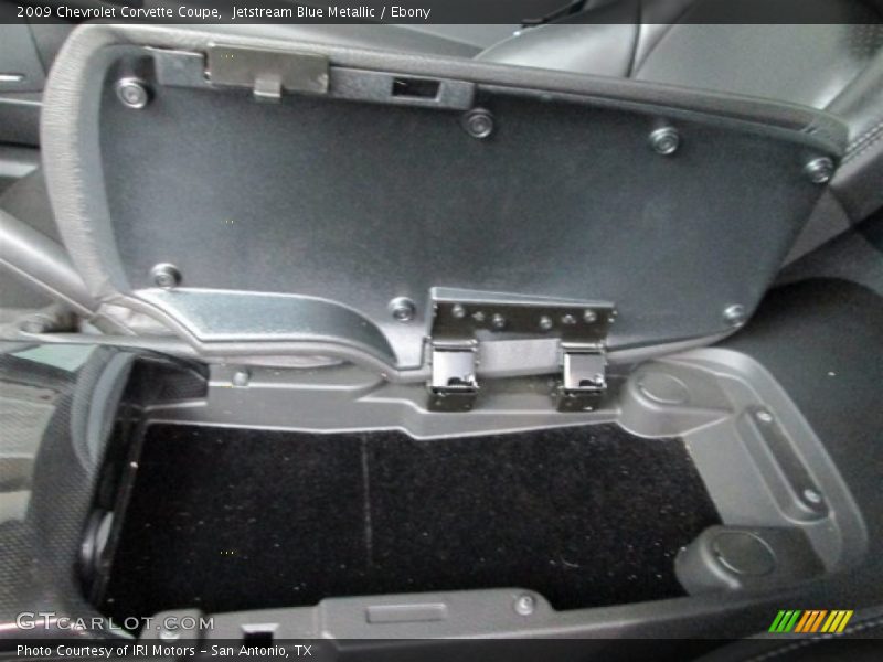Jetstream Blue Metallic / Ebony 2009 Chevrolet Corvette Coupe