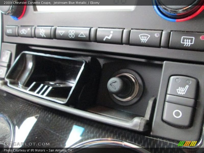 Jetstream Blue Metallic / Ebony 2009 Chevrolet Corvette Coupe
