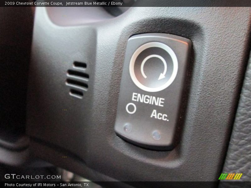 Jetstream Blue Metallic / Ebony 2009 Chevrolet Corvette Coupe