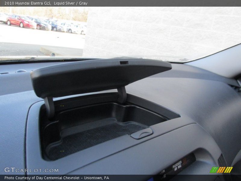 Liquid Silver / Gray 2010 Hyundai Elantra GLS