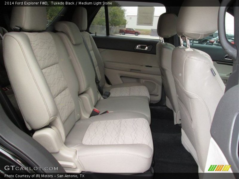 Tuxedo Black / Medium Light Stone 2014 Ford Explorer FWD