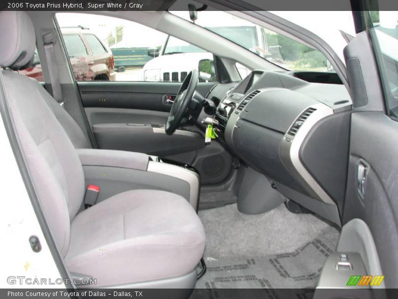 Super White / Gray 2006 Toyota Prius Hybrid