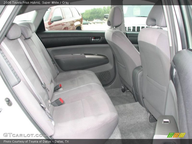 Super White / Gray 2006 Toyota Prius Hybrid