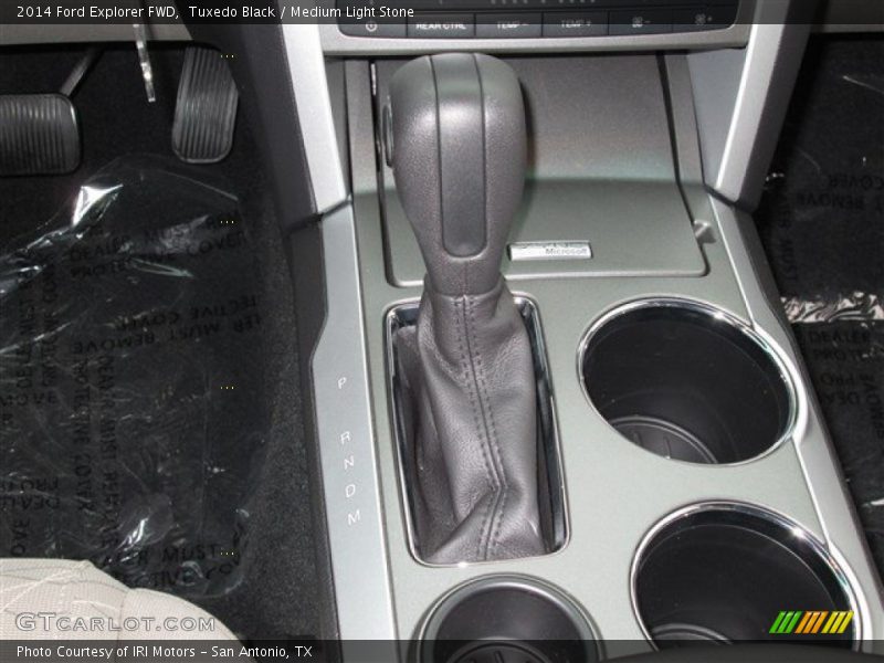 Tuxedo Black / Medium Light Stone 2014 Ford Explorer FWD