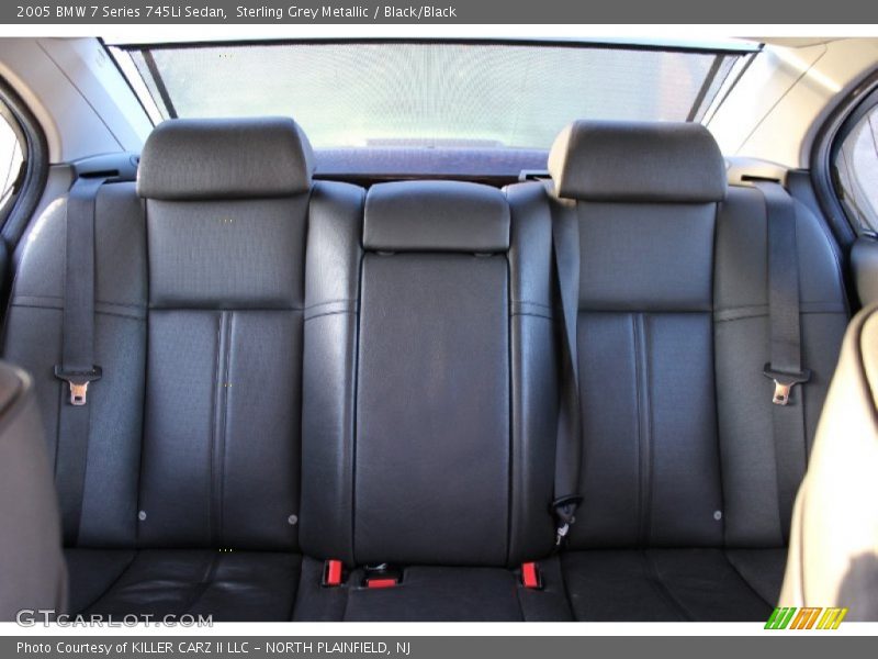 Sterling Grey Metallic / Black/Black 2005 BMW 7 Series 745Li Sedan