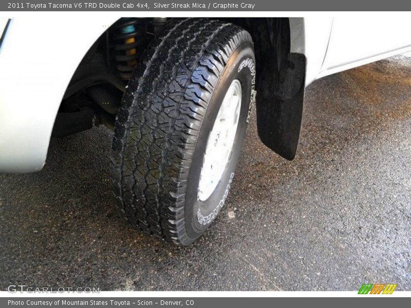 Silver Streak Mica / Graphite Gray 2011 Toyota Tacoma V6 TRD Double Cab 4x4