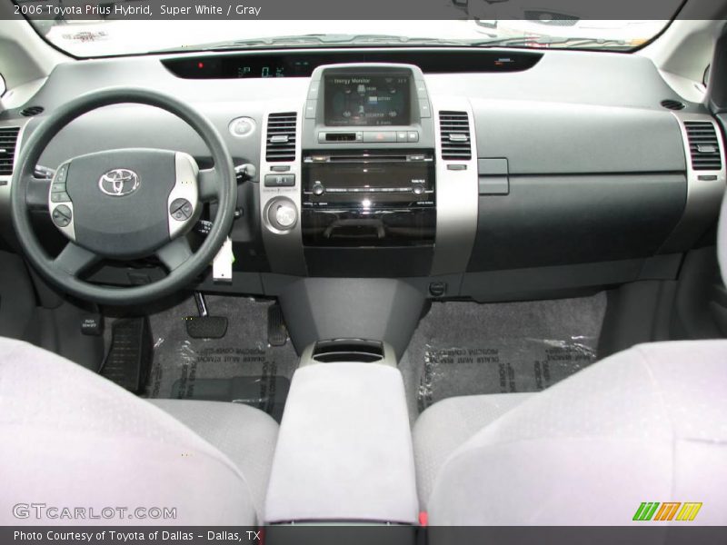 Super White / Gray 2006 Toyota Prius Hybrid