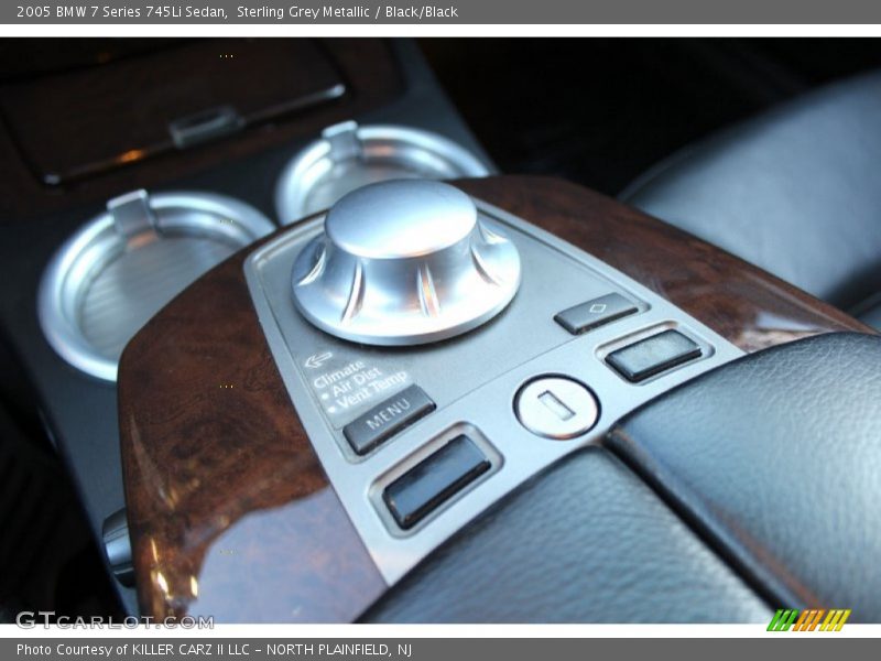 Sterling Grey Metallic / Black/Black 2005 BMW 7 Series 745Li Sedan