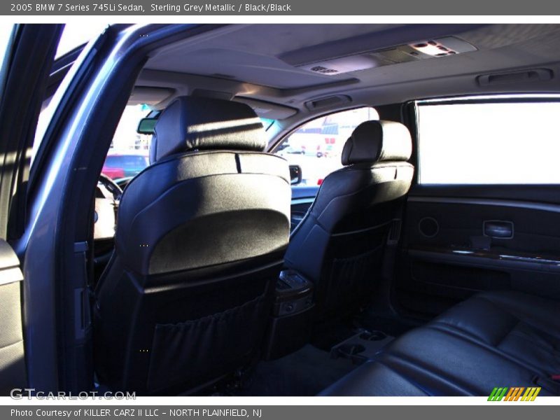 Sterling Grey Metallic / Black/Black 2005 BMW 7 Series 745Li Sedan