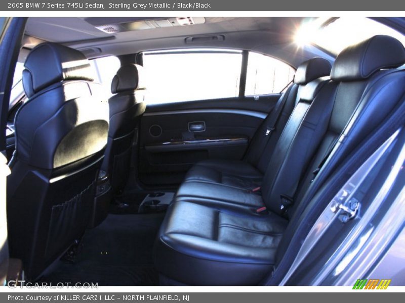 Sterling Grey Metallic / Black/Black 2005 BMW 7 Series 745Li Sedan