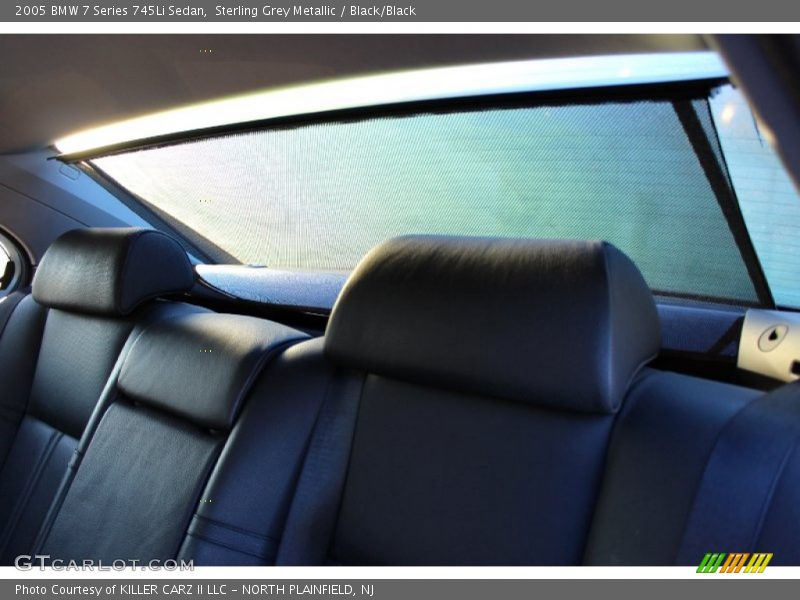 Sterling Grey Metallic / Black/Black 2005 BMW 7 Series 745Li Sedan