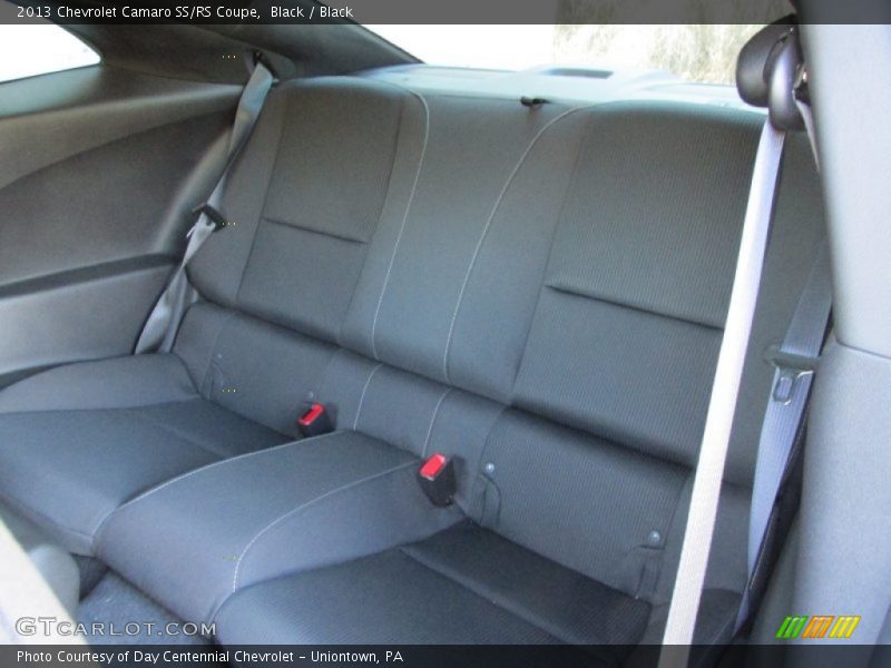 Rear Seat of 2013 Camaro SS/RS Coupe