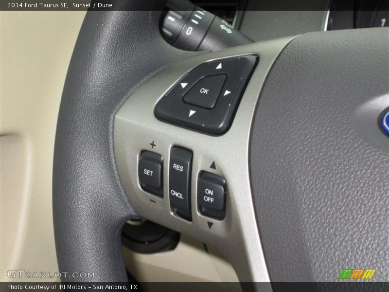 Controls of 2014 Taurus SE