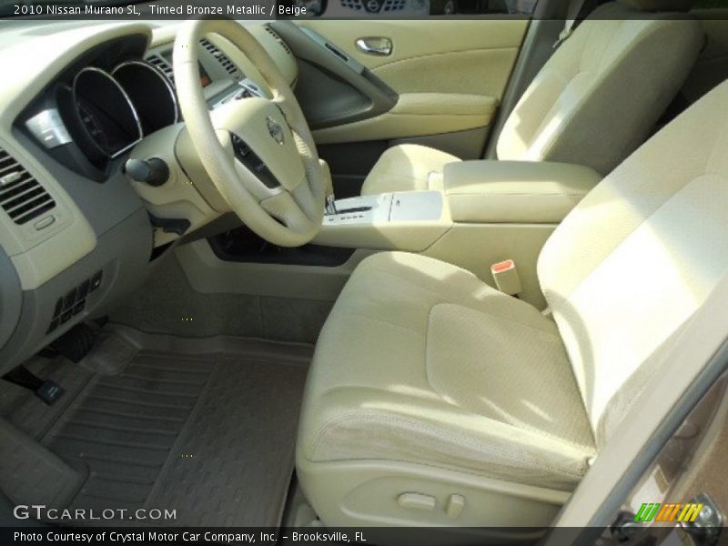 Tinted Bronze Metallic / Beige 2010 Nissan Murano SL