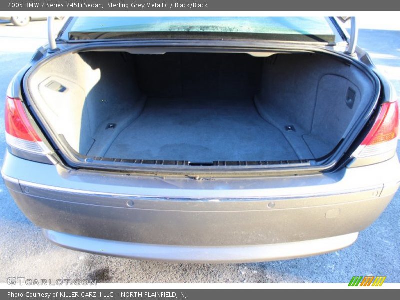 Sterling Grey Metallic / Black/Black 2005 BMW 7 Series 745Li Sedan