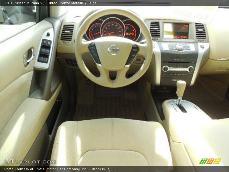 Tinted Bronze Metallic / Beige 2010 Nissan Murano SL