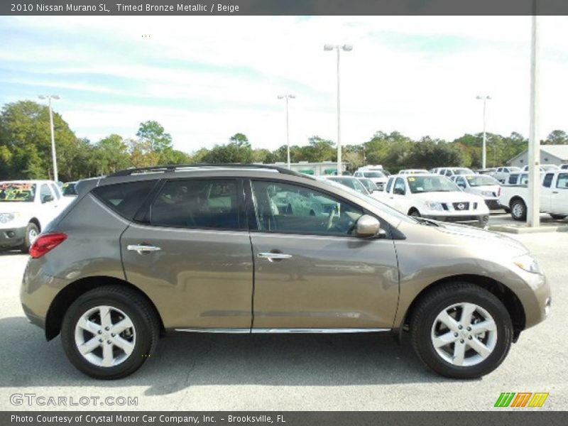 Tinted Bronze Metallic / Beige 2010 Nissan Murano SL