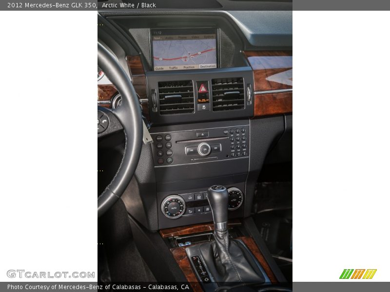 Arctic White / Black 2012 Mercedes-Benz GLK 350