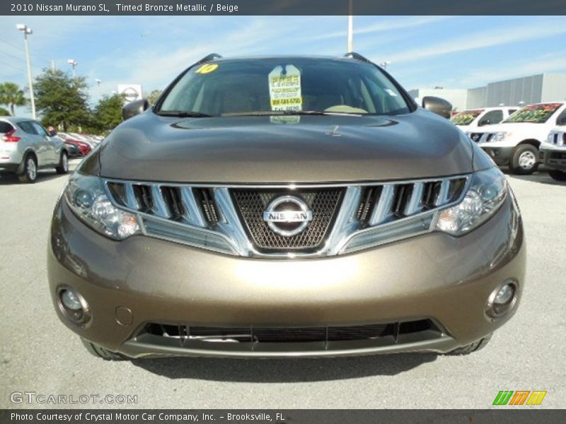 Tinted Bronze Metallic / Beige 2010 Nissan Murano SL