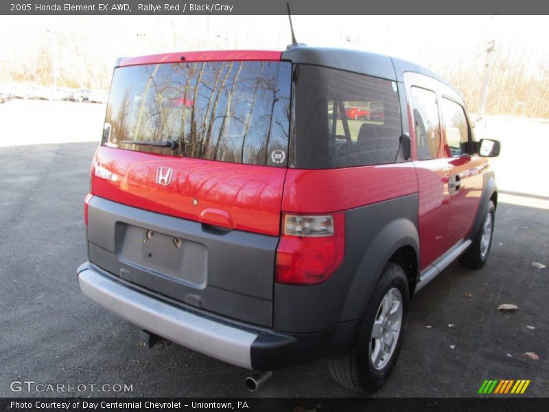 Rallye Red / Black/Gray 2005 Honda Element EX AWD