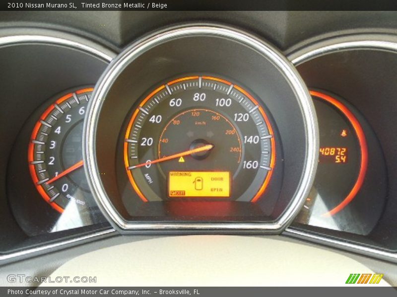 Tinted Bronze Metallic / Beige 2010 Nissan Murano SL