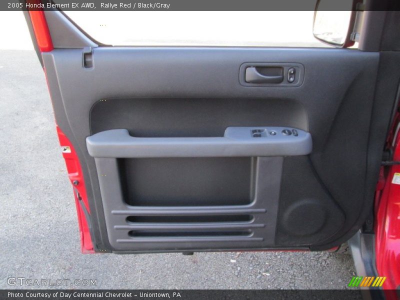 Rallye Red / Black/Gray 2005 Honda Element EX AWD