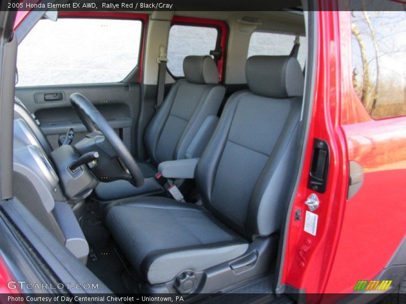 Rallye Red / Black/Gray 2005 Honda Element EX AWD