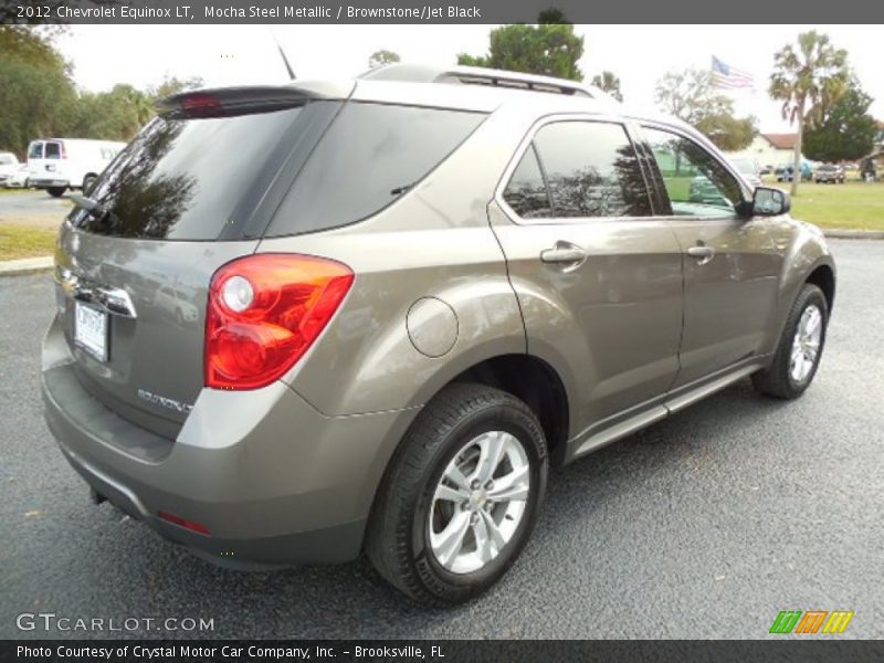 Mocha Steel Metallic / Brownstone/Jet Black 2012 Chevrolet Equinox LT