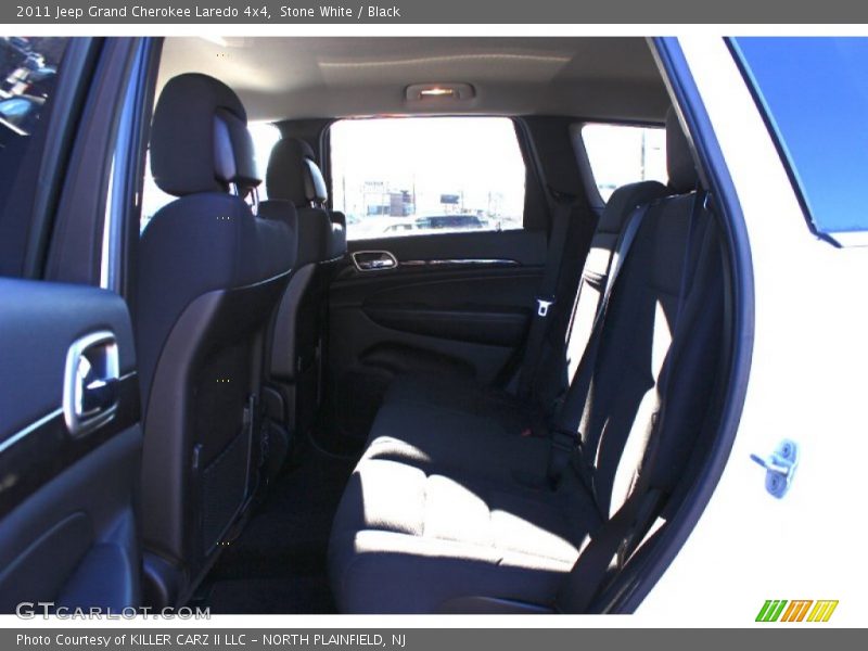 Stone White / Black 2011 Jeep Grand Cherokee Laredo 4x4