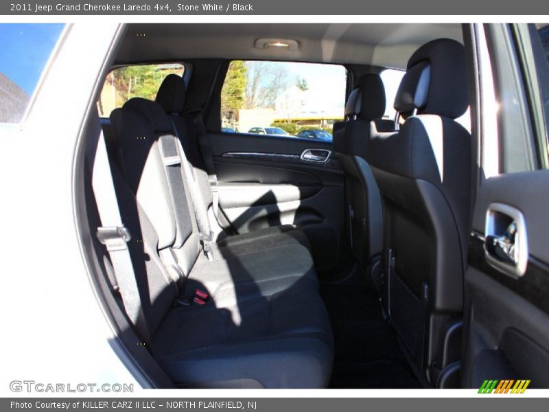 Stone White / Black 2011 Jeep Grand Cherokee Laredo 4x4