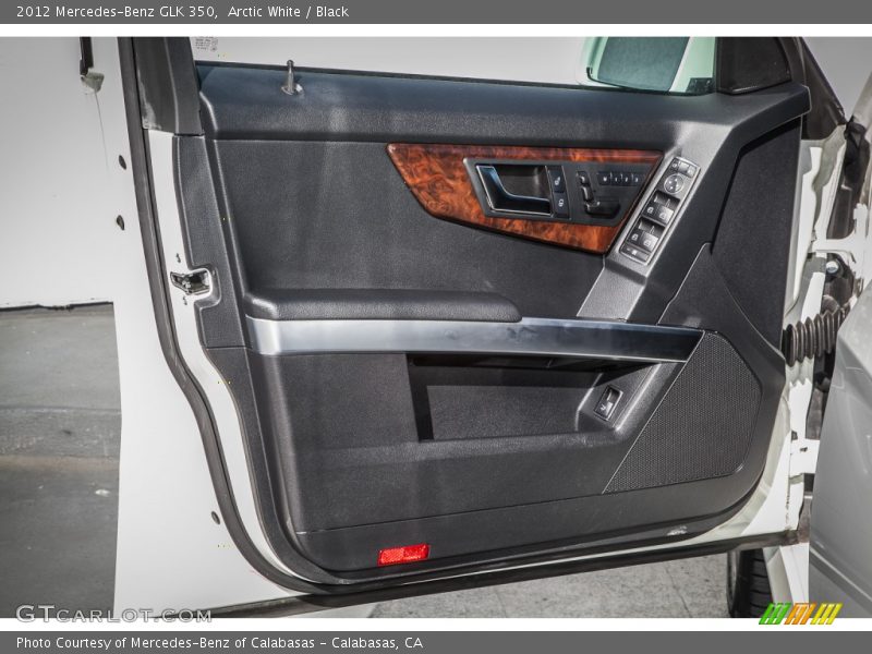Arctic White / Black 2012 Mercedes-Benz GLK 350