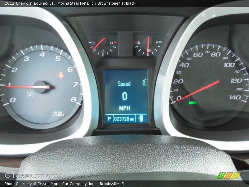 Mocha Steel Metallic / Brownstone/Jet Black 2012 Chevrolet Equinox LT