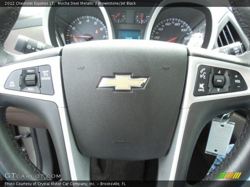 Mocha Steel Metallic / Brownstone/Jet Black 2012 Chevrolet Equinox LT