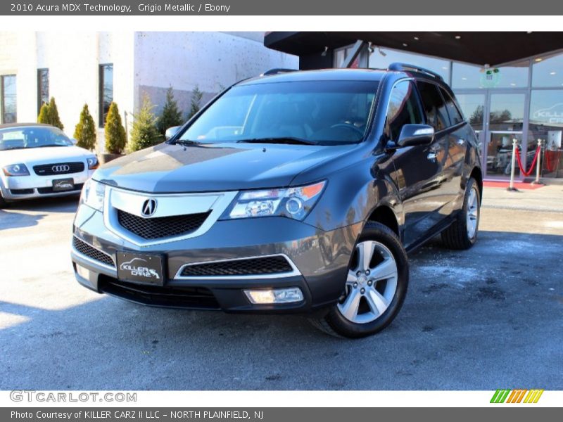 Grigio Metallic / Ebony 2010 Acura MDX Technology