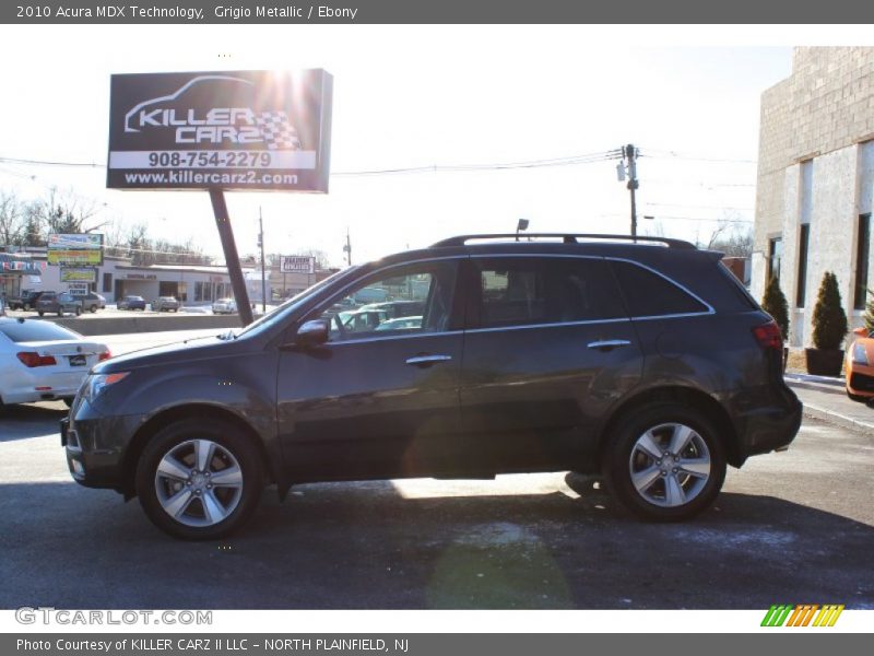 Grigio Metallic / Ebony 2010 Acura MDX Technology