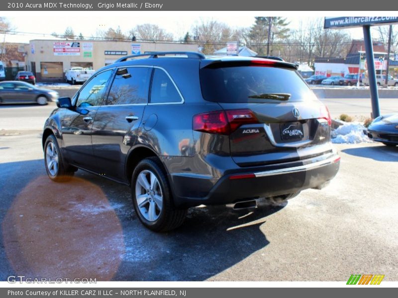 Grigio Metallic / Ebony 2010 Acura MDX Technology