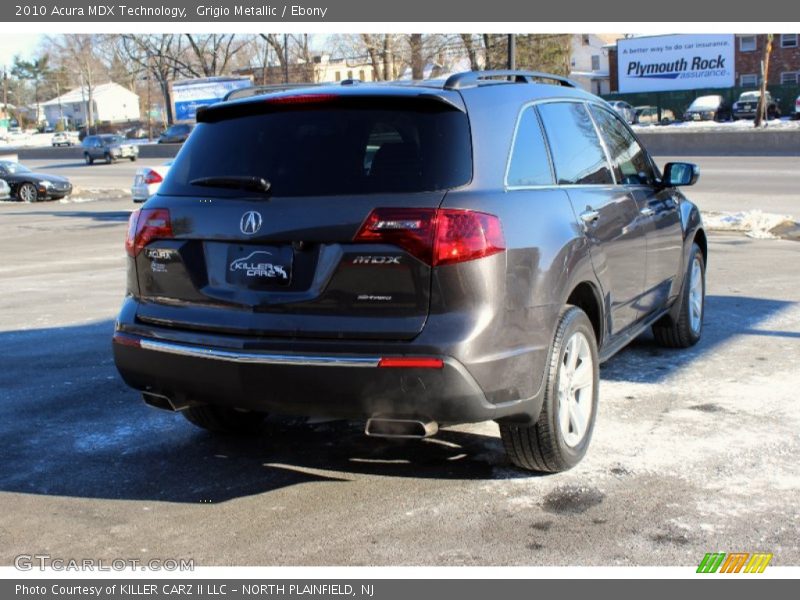 Grigio Metallic / Ebony 2010 Acura MDX Technology