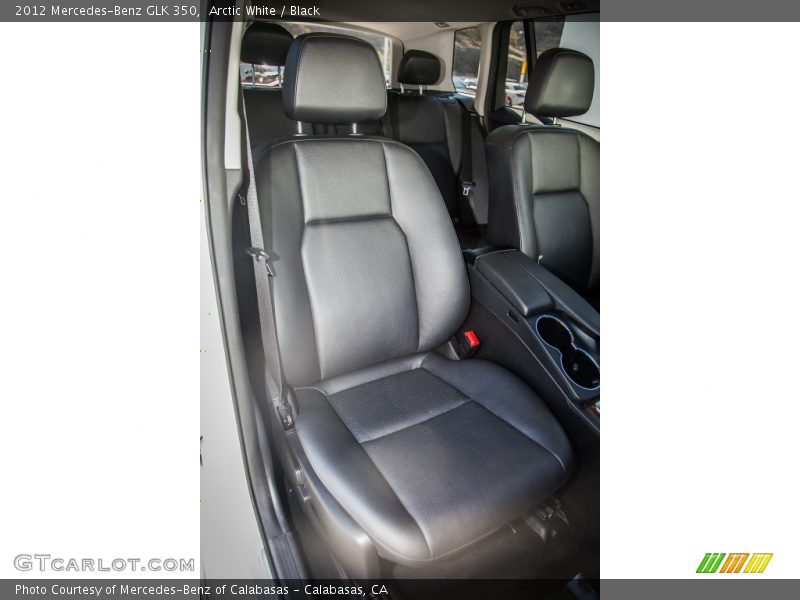 Arctic White / Black 2012 Mercedes-Benz GLK 350