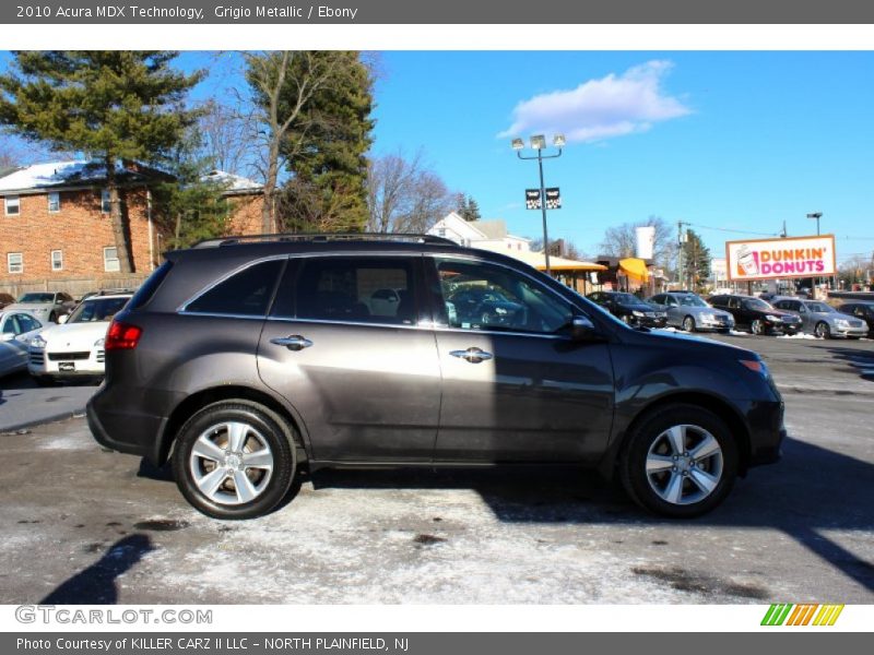 Grigio Metallic / Ebony 2010 Acura MDX Technology