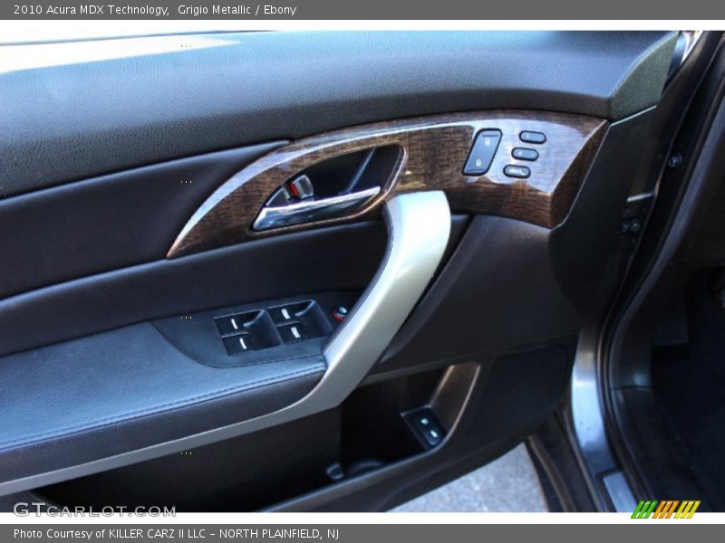 Grigio Metallic / Ebony 2010 Acura MDX Technology