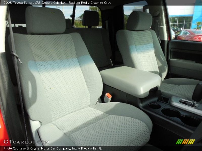 Radiant Red / Graphite Gray 2008 Toyota Tundra SR5 Double Cab 4x4